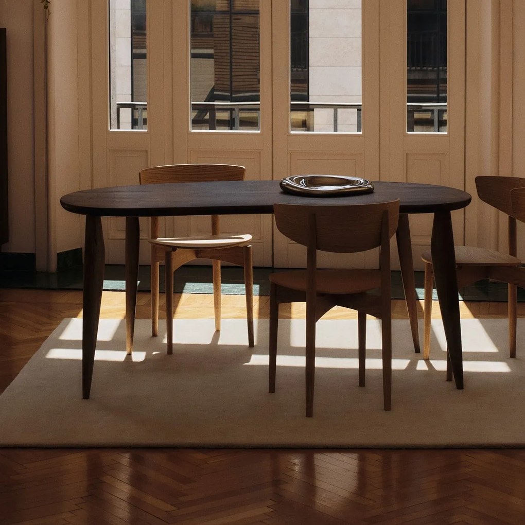 Ferm Living Keramická misa Bellure Silver 35 cm