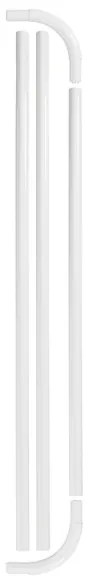 WENKO 19214100 - Tyč UNIVERSAL 2x2 cm biela