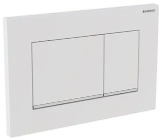 Geberit Sigma30, ovládacie tlačidlo Sigma30, biela/chróm, 115.883.KJ.1
