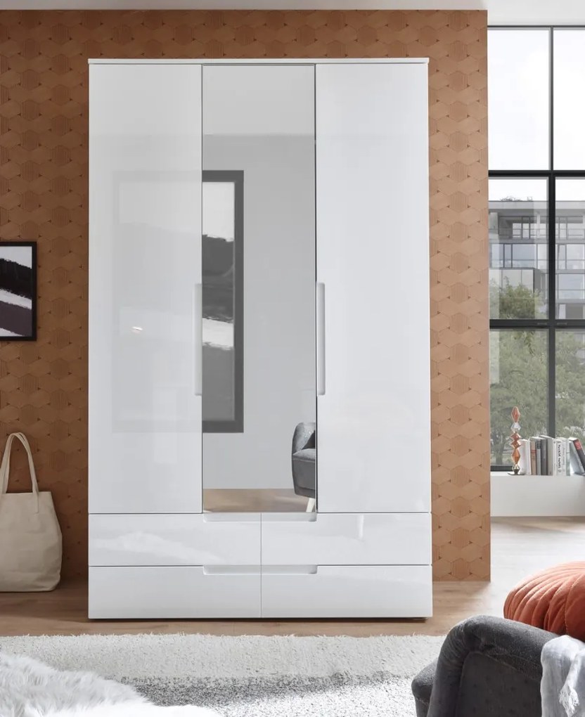 Šatníková skriňa so zásuvkami Spice