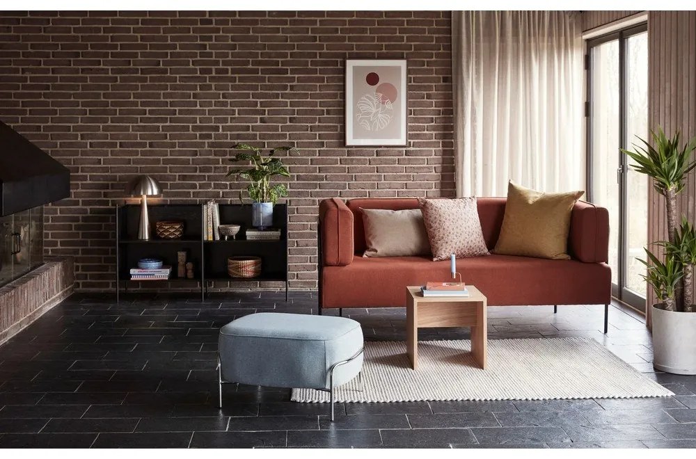 Pohovka v tehlovej farbe 189 cm Block – Hübsch