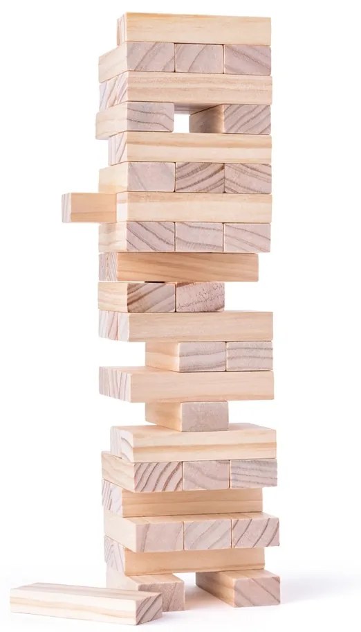 Woody Drevená veža Tower Tony, 48 dielikov