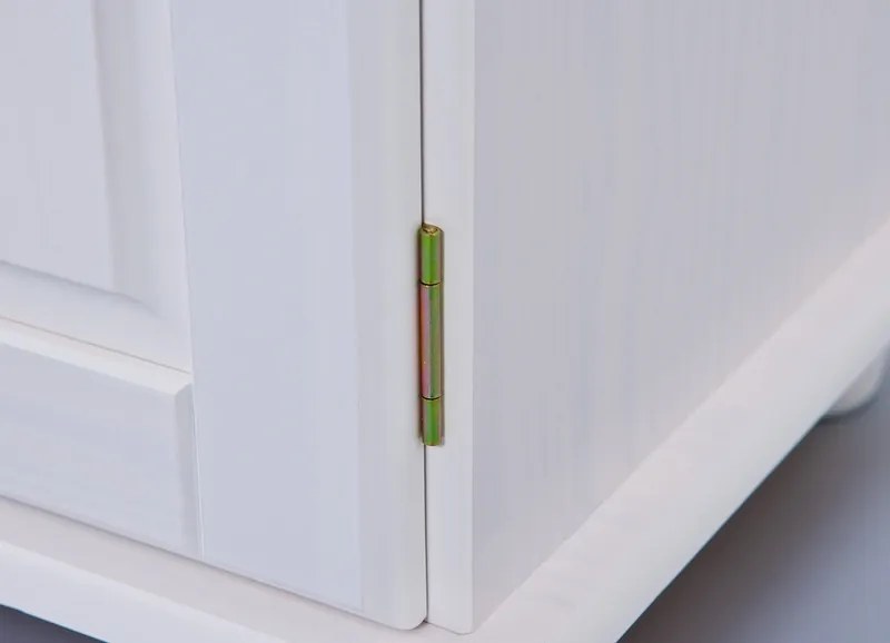 Široká vitrína In-Siena, bielena borovica