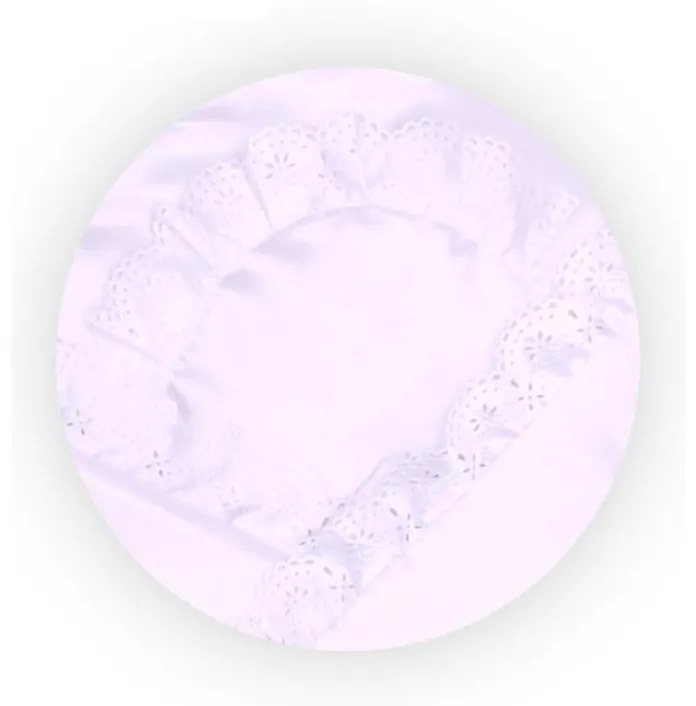 Saténová zavinovačka s krajkou New Baby