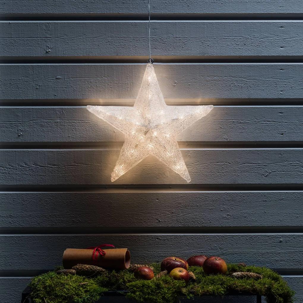 LED deko hviezda, Ø 40 cm