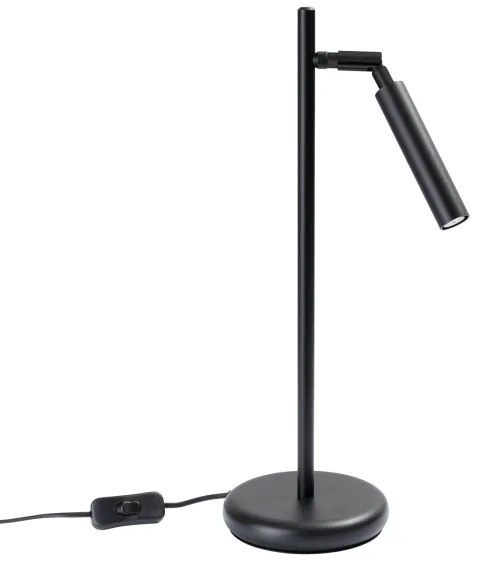 Sollux SL.1469 - Stolná lampa PASTELO 1xG9/8W/230V čierna