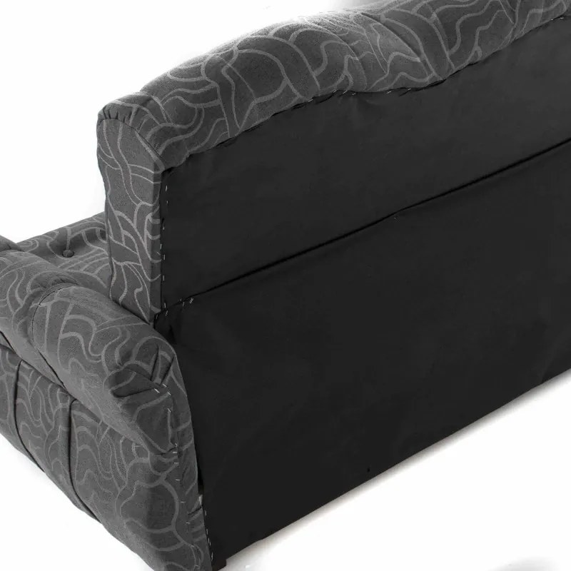 Sedacia súprava Carington, ružová (twist 16/orech)