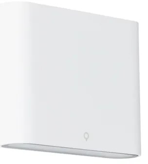 Moderné vonkajšie nástenné svietidlo biele 11,5 cm vrátane LED - Batt