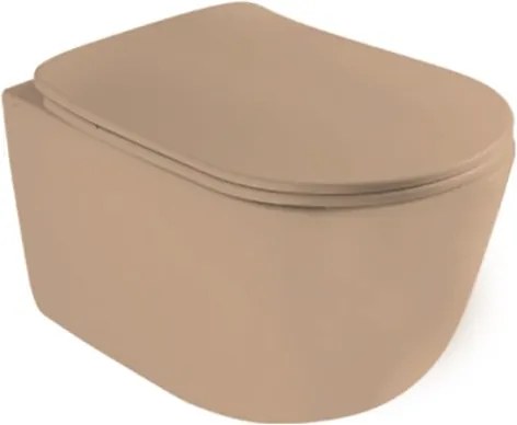 AXA Eva wc závesné béžová mat zadný odpad 8801010