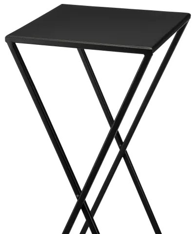 Stojan na kvety 95x78 cm čierna