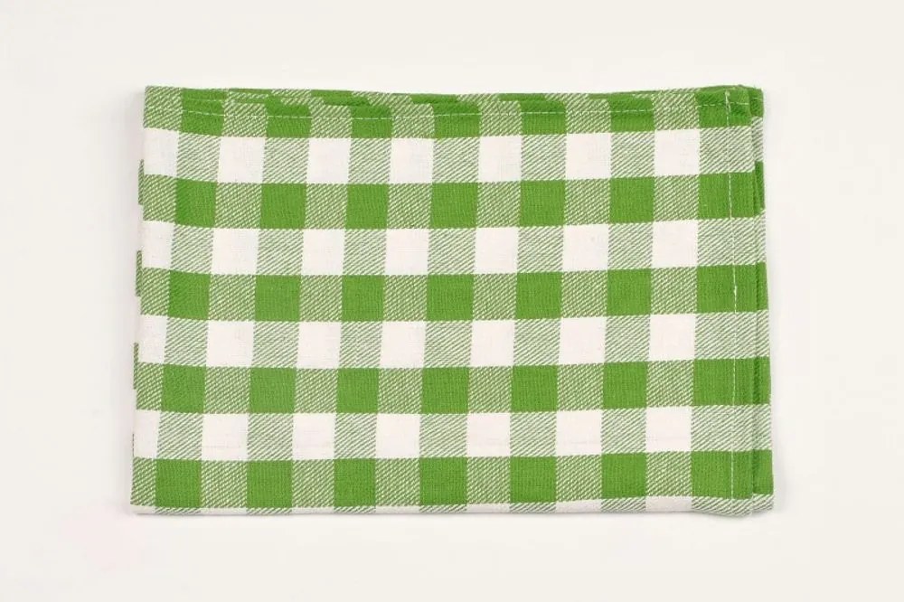 Profod Bavlnená utierka KARIN - Zelená / biela