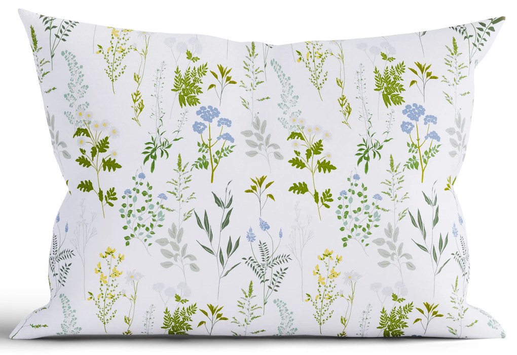 Bavlnená obliečka na vankúš Renforcé 50 × 70 cm – Bianca biela