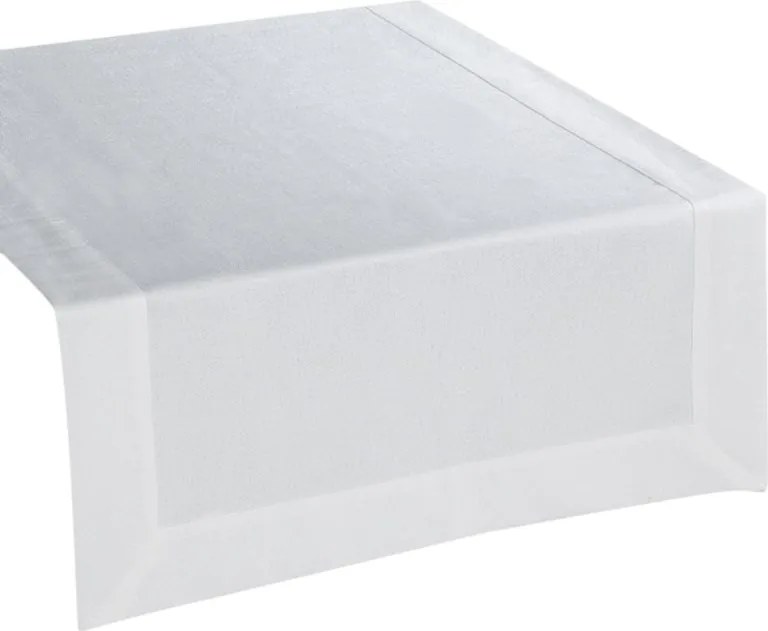 OBRUS ANABEL 70 X 150 CM BIELY
