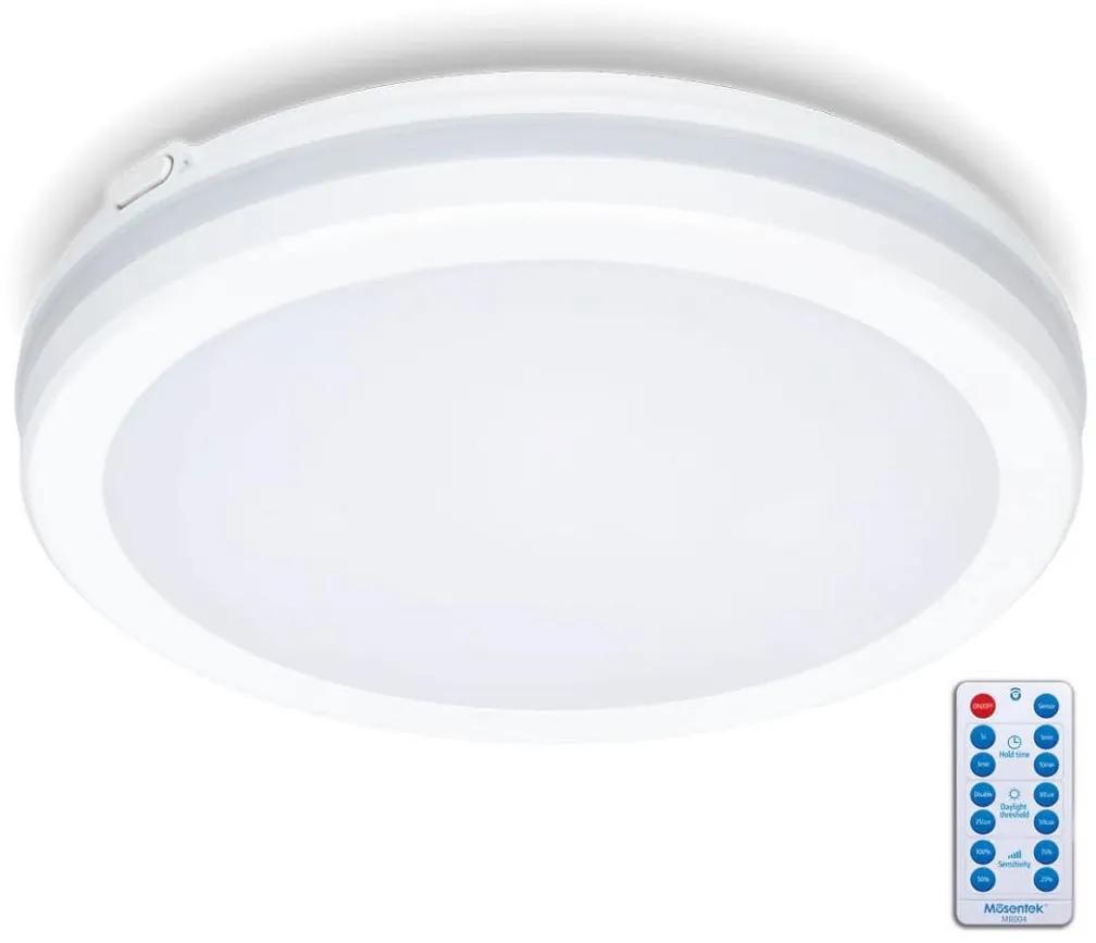 Kobi LED Kúpeľňové stropné svietidlo so senzorom LED/18W/230V pr. 30 cm biela + DO KB0347