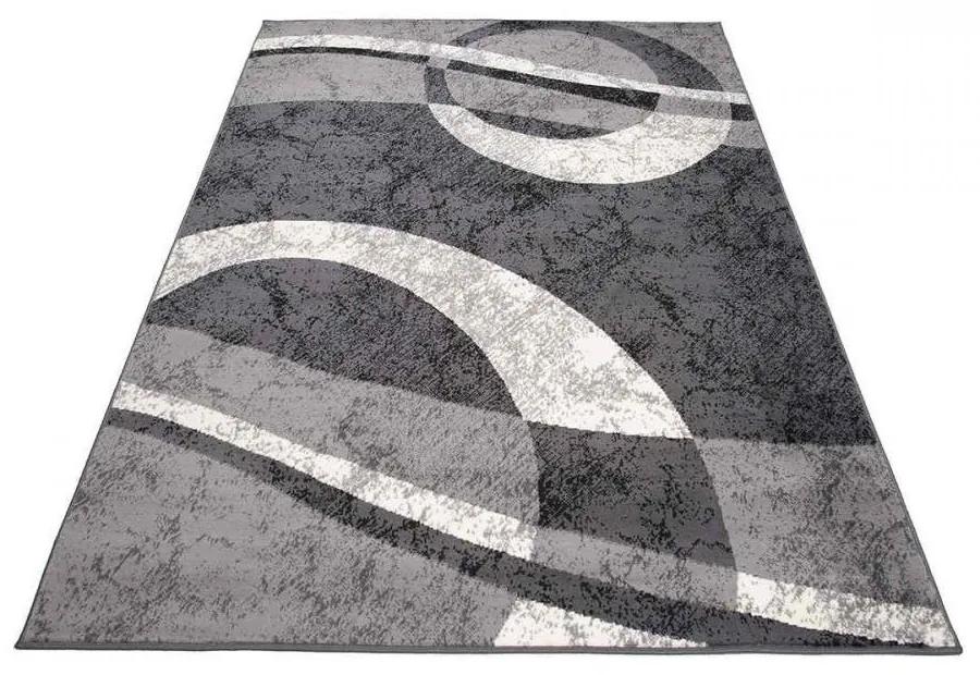 Kusový koberec PP Ray šedý 60x100cm