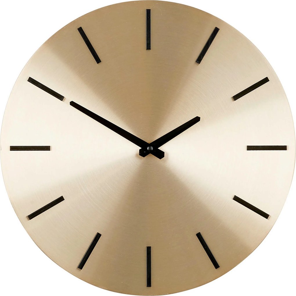XXXLutz NÁSTENNÉ HODINY zlatá 35,5 cm - Hodiny - 004536021202