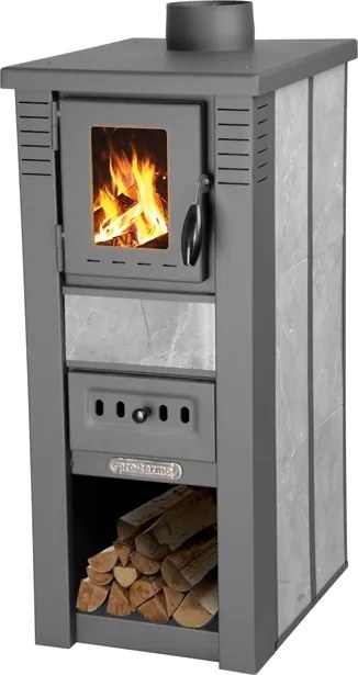STREND PRO krbové kachle Pro Lava Ceramic, 6,5 kW, 120 mm, šedé