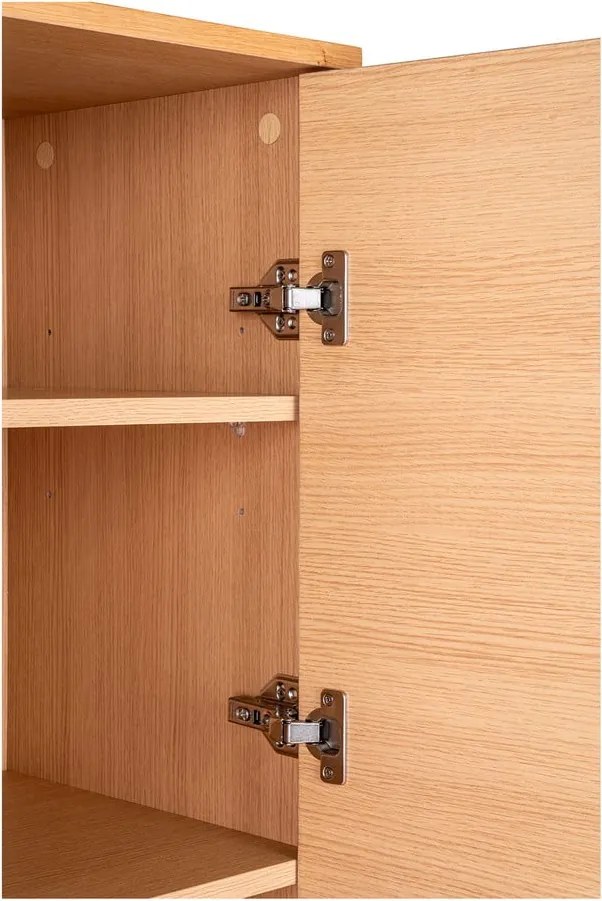 Skrinka v dekore duba v prírodnej farbe 80x130 cm Kyoto – House Nordic