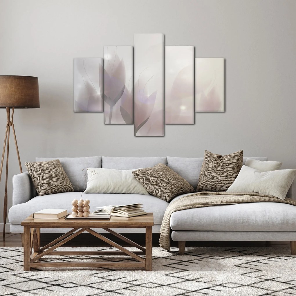 Obraz - Krókusy (150x105 cm)