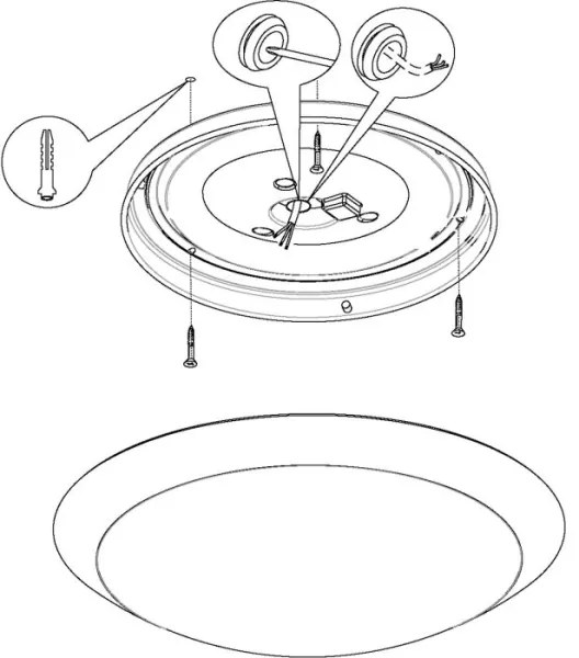 Eglo 97254 - Kúpeľňové LED stropné svietidlo PILONE LED/11W/230V biela IP44