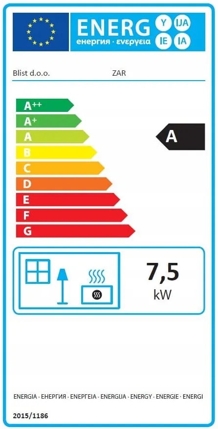BLIST KRBOVÉ KACHLE-PEC, 12KW, ZAR, BL-002902