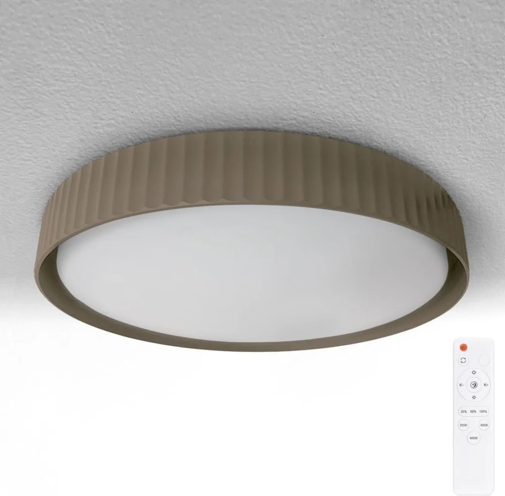 Brilagi - LED stmievateľné stropné svietidlo LUCIA LED/60W/230V pr. 59 cm taupe+DO