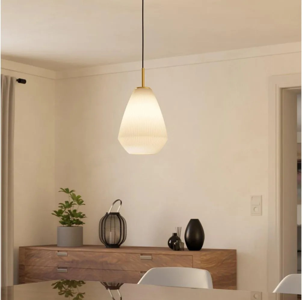 Eglo 900812 - Luster na lanku CAPRAROLA 1xE27/40W/230V