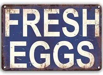 Ceduľa Fresh Eggs