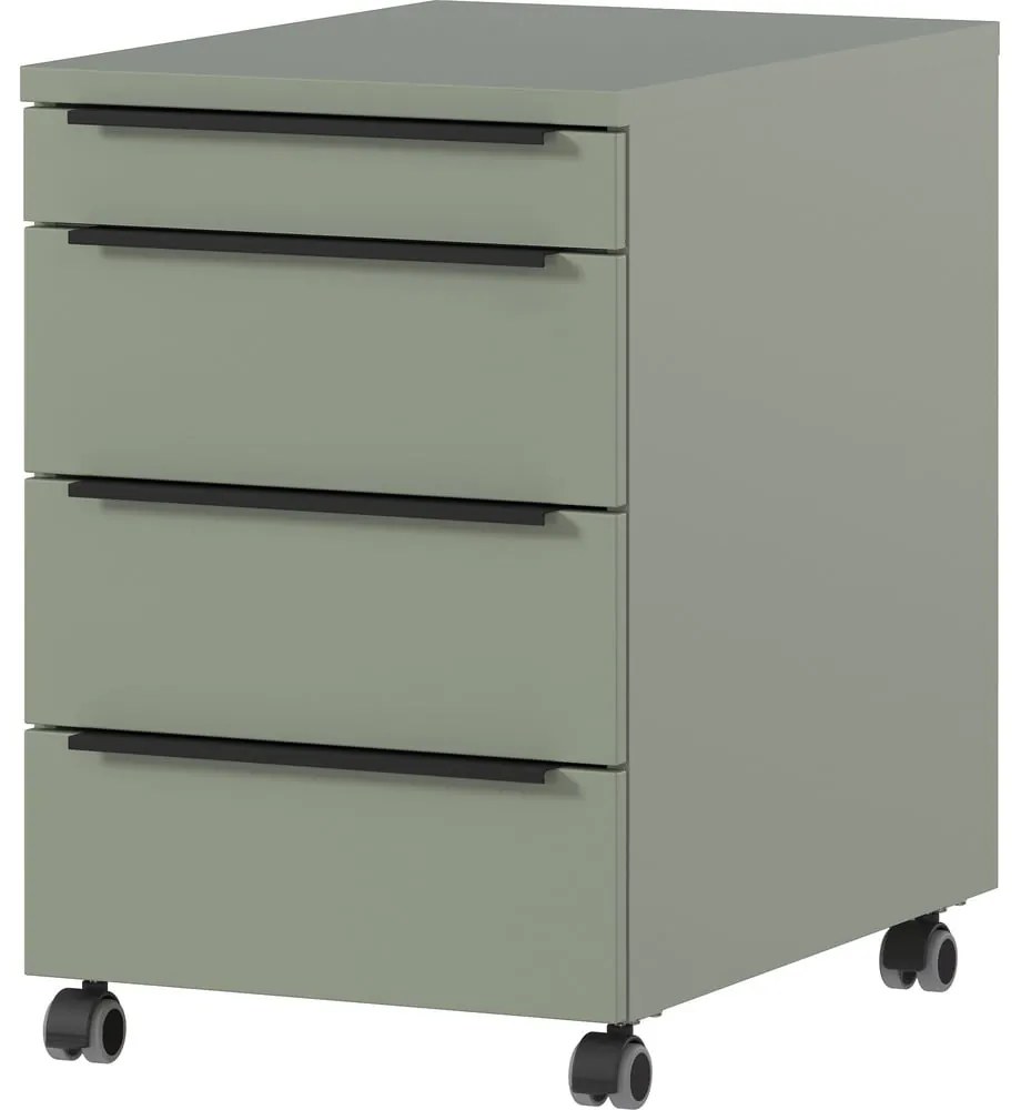 Zeleno-sivá skrinka 42x63 cm Mailand – Germania