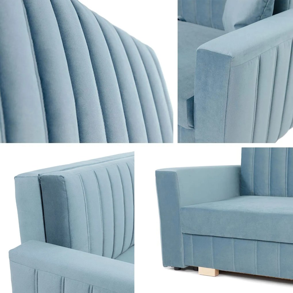 Rozkladacia pohovka Carivia Glam III (Kronos 31) (s úl. priestorom). Vlastná spoľahlivá doprava až k Vám domov. 1059034