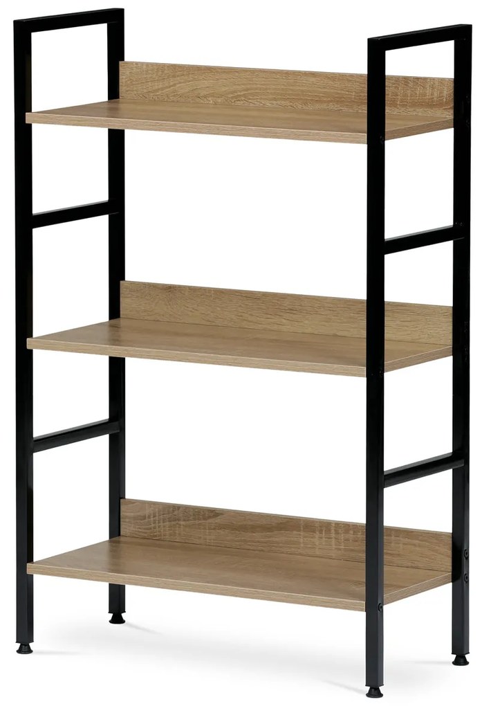 Regál GD-313 OAK Denny, 3 police, 60 x 27,5 x 92,5 cm, 3 poschodia