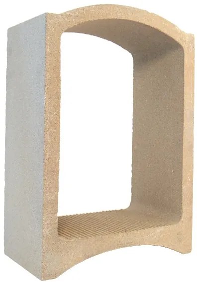 12 x Regál na víno Bloc Cellier - Super biely, kapacita fliaš: 276