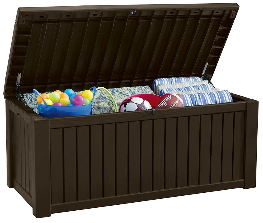Keter Rockwood box 570L - hnedý