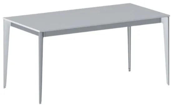 Rokovací stôl PRIMO ACTION 1600 x 800 x 750 mm, sivá