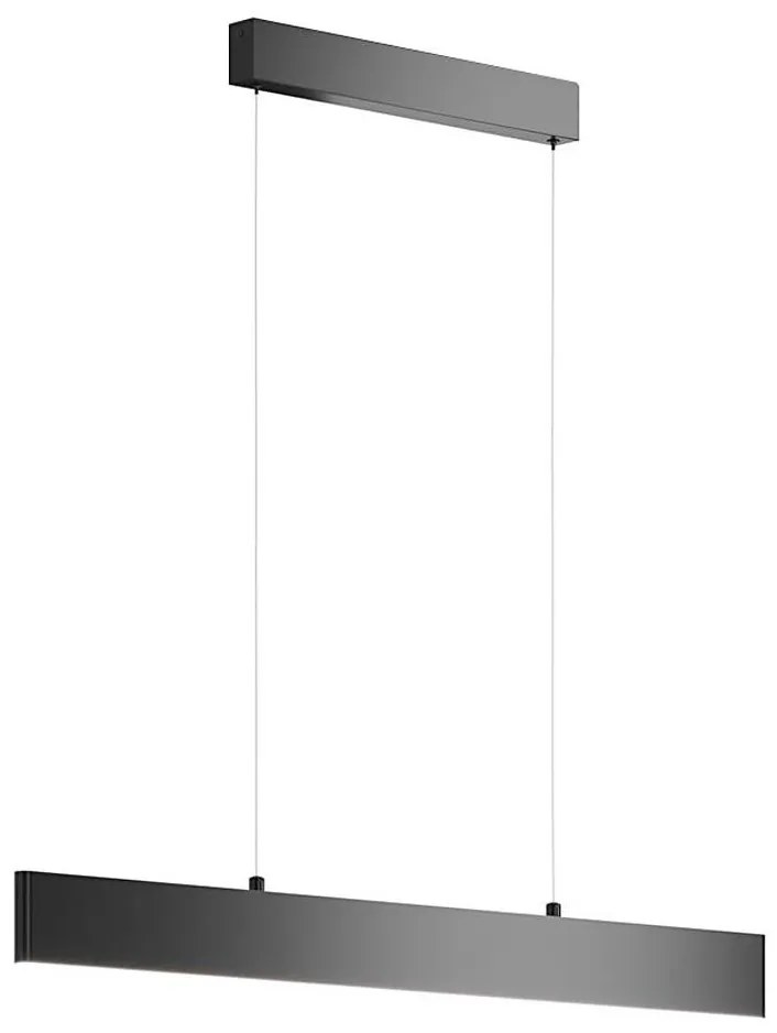 Maytoni P010PL-L23B4K - LED Luster na lanku STEP LED/23W/230V 4000K 91 cm čierna