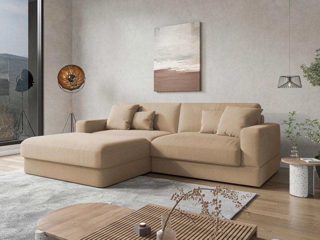XXXLutz ROHOVÁ SEDAČKA, textil, piesková Sit & More - Sedačky - 000144027406