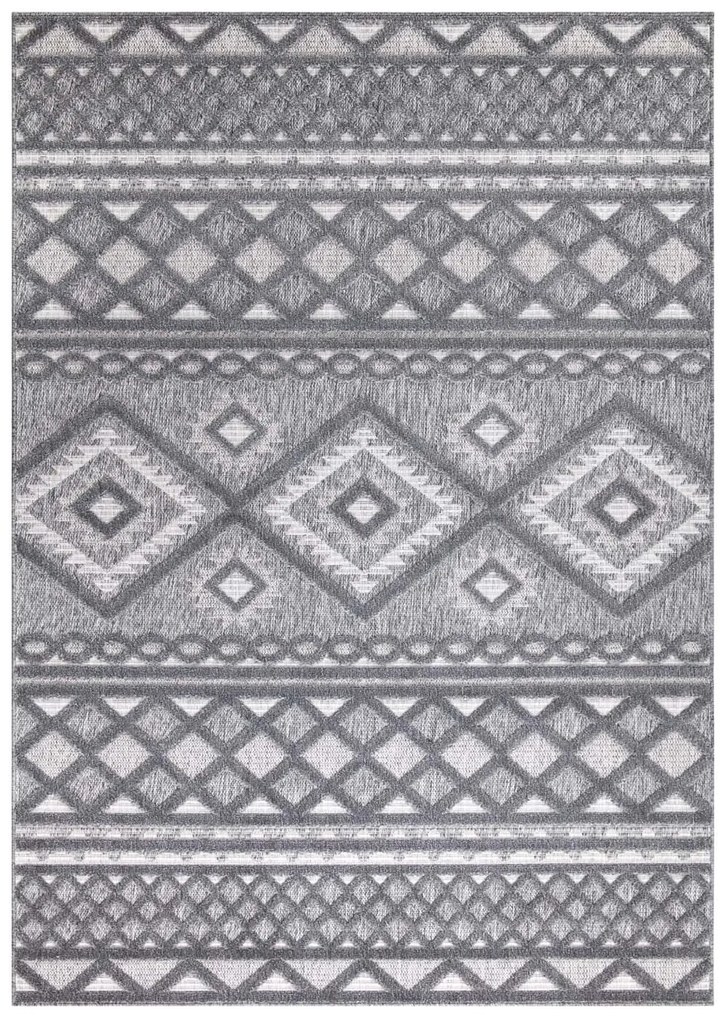 Dekorstudio Terasový koberec SANTORINI - 435 antracitový Rozmer koberca: 140x200cm