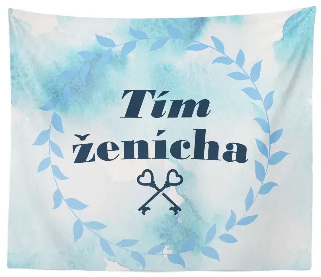 Sablio Deka Tím ženícha kľúče: 150x120 cm