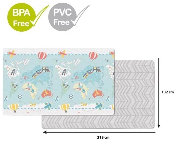 Skip Hop - Detská hracia podložka LITTLE TRAVELERS