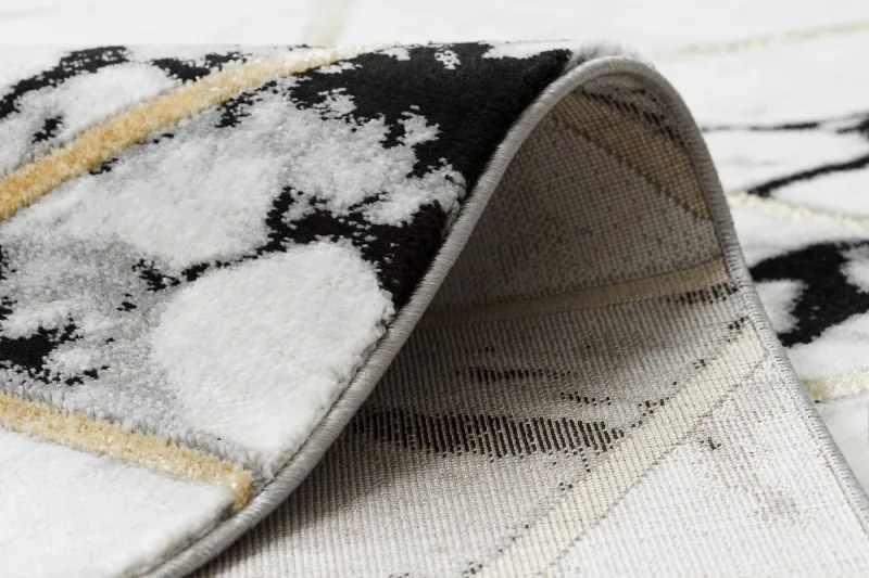 Kusový koberec Emerald 1020 black and gold, 160x220, čiernobiela, kancelária, Dywany Łuszczów