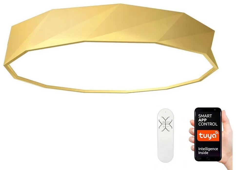 Immax NEO 07132-G80- LED Stropné svietidlo DIAMANTE LED/60W/230V + DO Tuya ZigBee