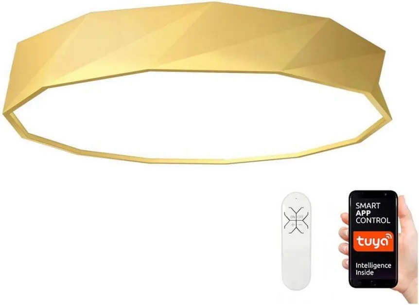 Immax NEO 07132-G80- LED Stropné svietidlo DIAMANTE LED/60W/230V + DO Tuya ZigBee