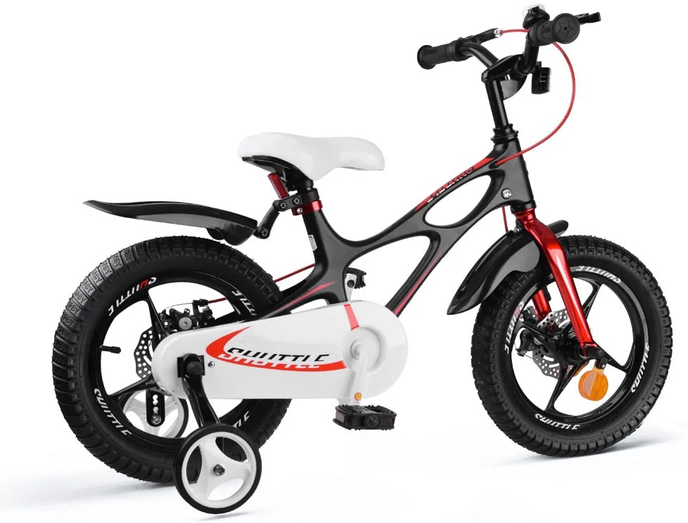 RoyalBaby Bicykel Royal Baby Bicycle 14 "Space Shuttle + RB14-22 - čierny