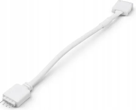 10 mm RGB LED konektor na pripojenie pásika, 4 piny/západka bez spájkovania