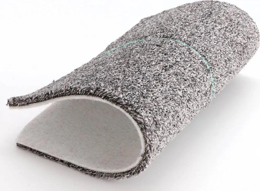 Betap, AKCIA: 200x205 cm Koberec metráž Dalesman 77, šíře, šedá, filc, obývacia izba