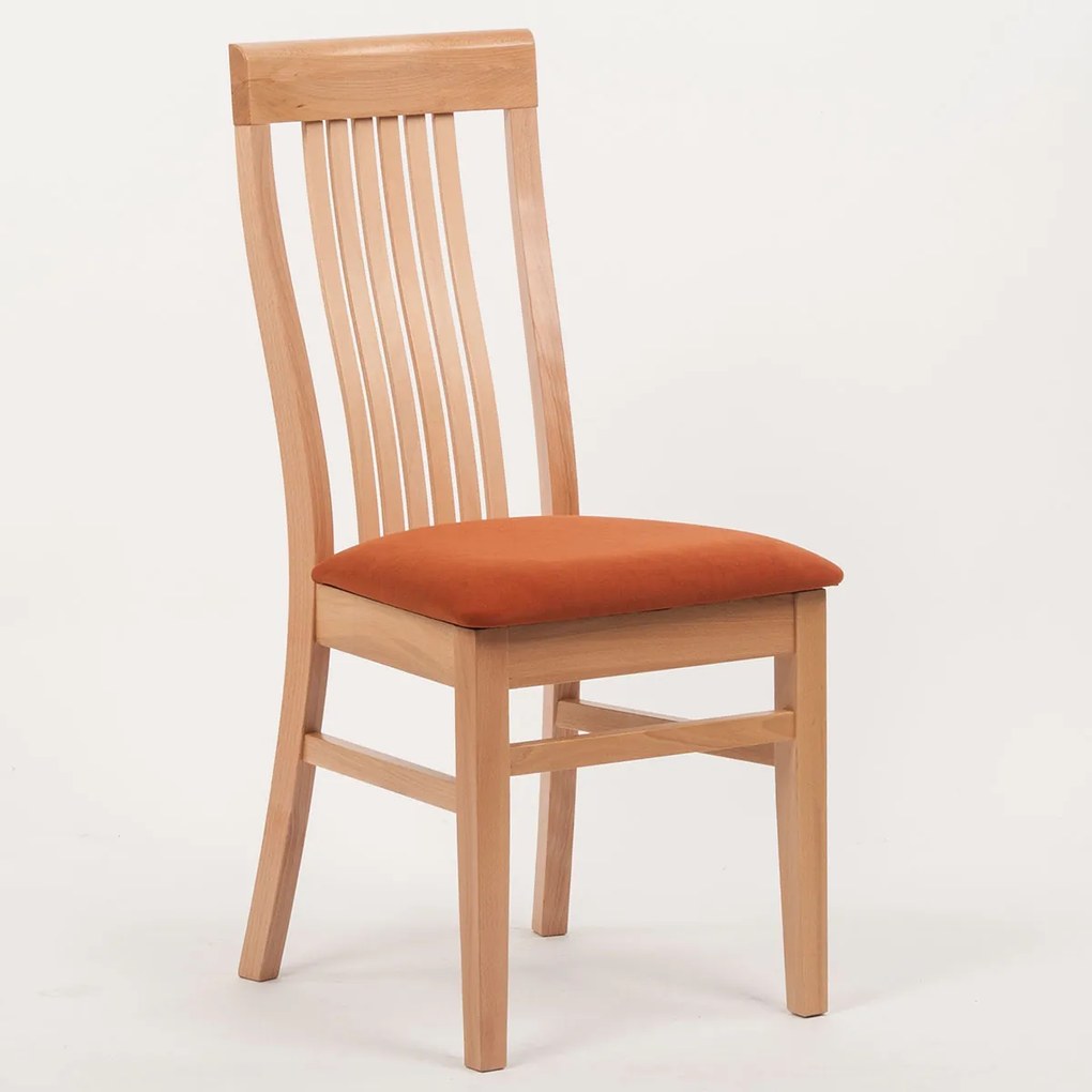 Stima Buková jedálenská stolička Takuna Vyberte odtieň ->: Dub Wotan, Vyberte látku ->: VELVET béžová 41