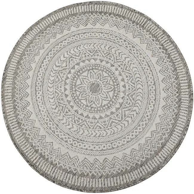 Koberec JEANS 19347/P91 grafitový kruh