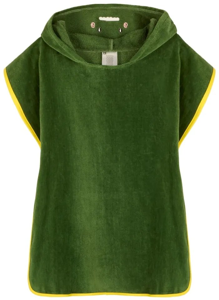 Zelené bavlnené detské pončo Joep – Good Morning