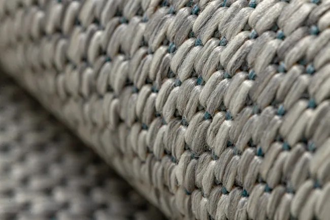 Koberec SIZAL SION A5165A sivý kruh