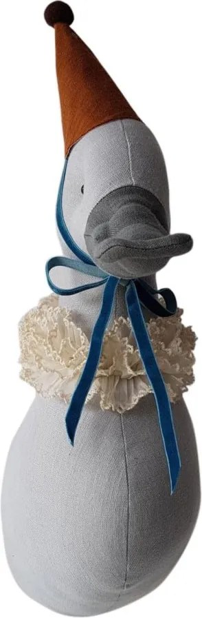 Dekorácia do detskej izby kačica - šedá